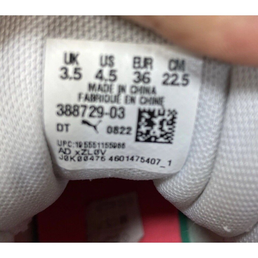 Puma Karmen Rebelle Mid Sneaker Platform Trendy Indie Hipster Girl Big Kid 4.5 - Picture 3 of 8